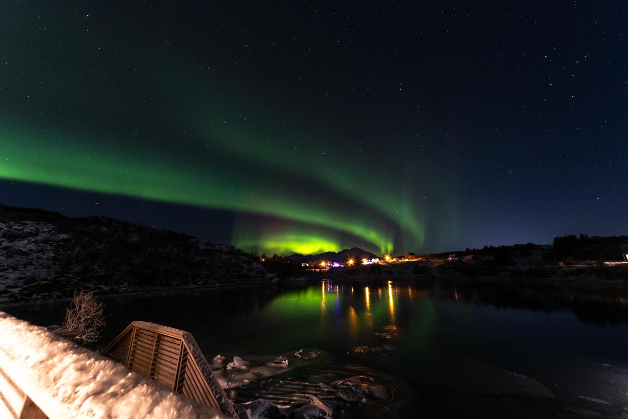 Vikran Seaside Lodge Straumsjoen Bagian luar foto